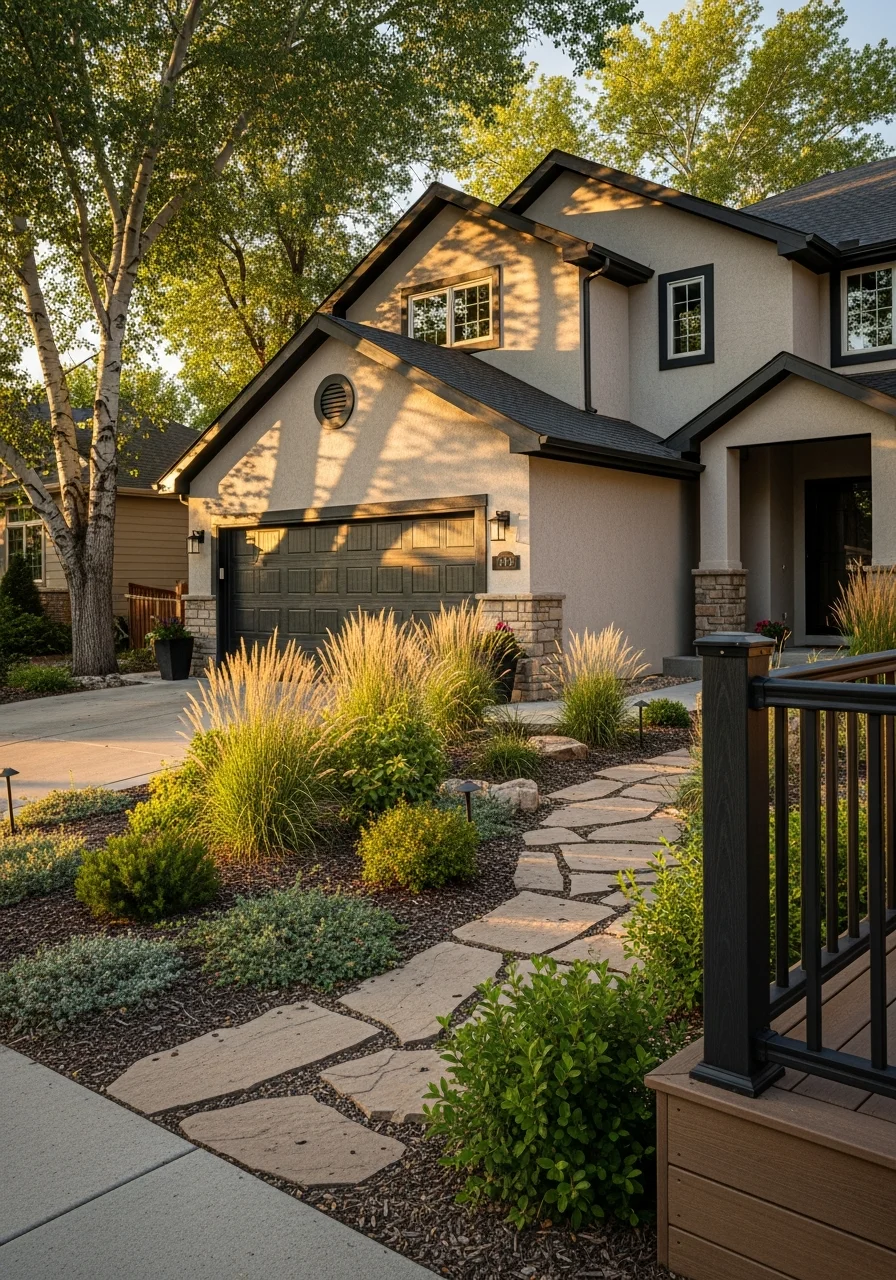 Residential Arvada home with mature landscaping and neighborhood character.